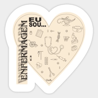 Enfermagem Sticker